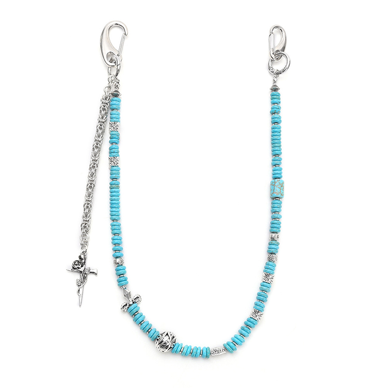Women Accessories Pk - Chaîne de taille bohème punk en