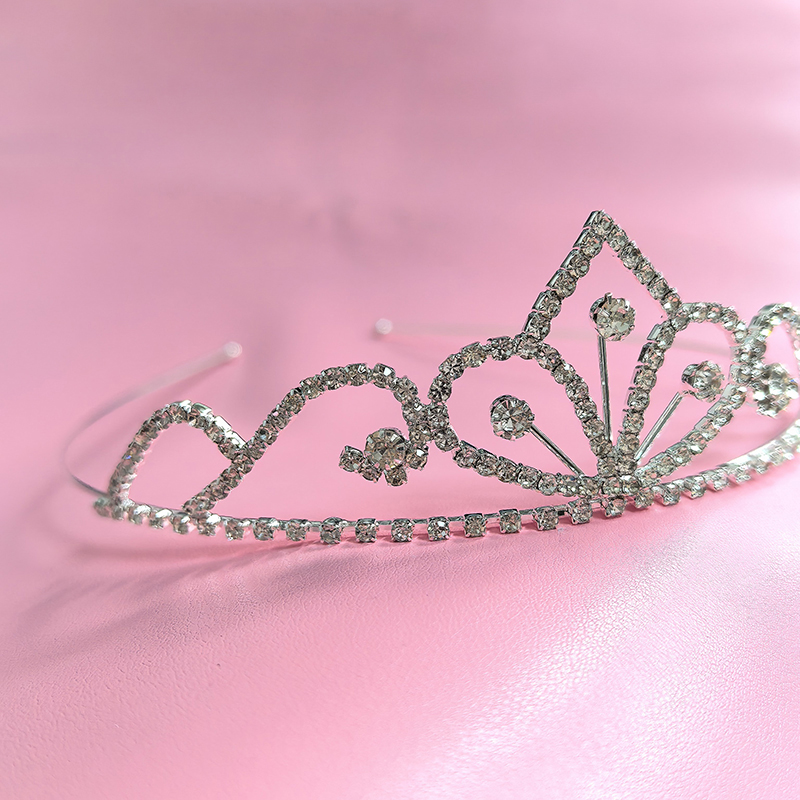 Women'S Accessories List - Couronne de mariée en strass couleur