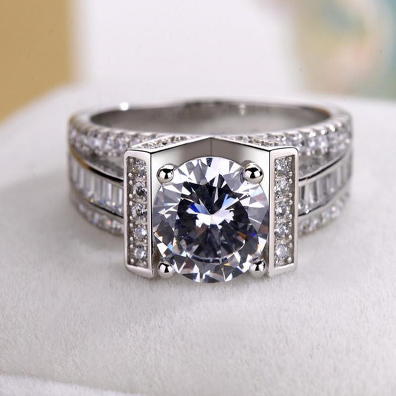 Women Accessories List - Bague de mariage en zircon pour