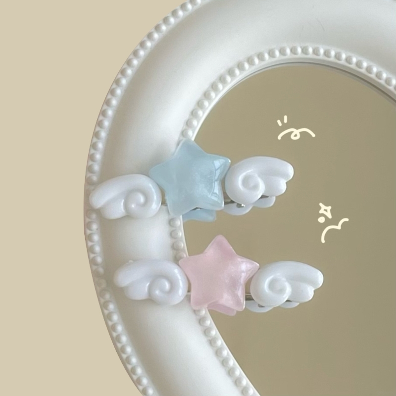 Women Accessories Pk - Pince à cheveux ailes d'étoile rose