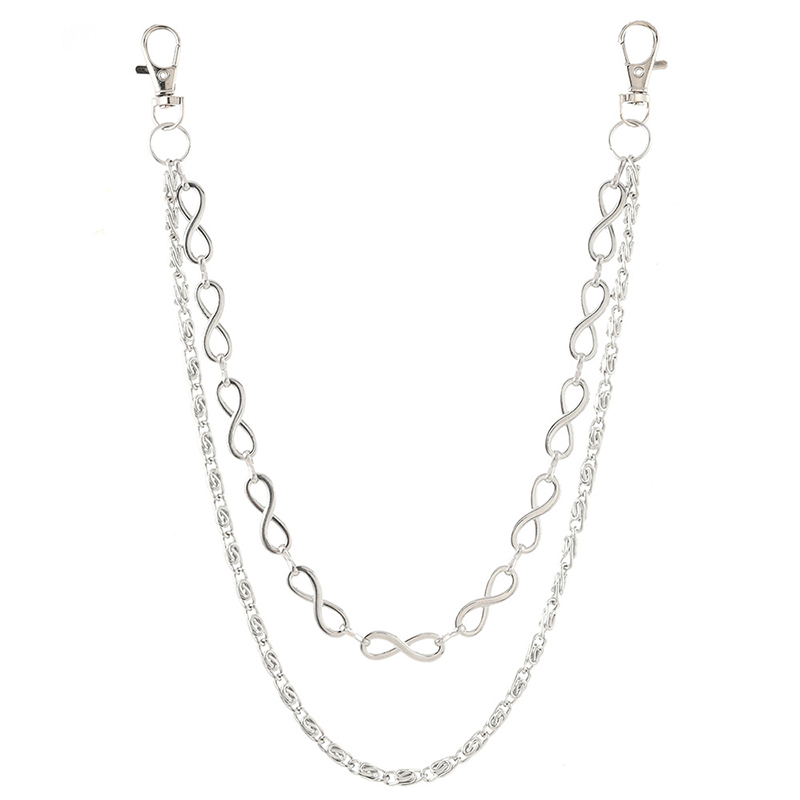 Women Accessories Pk - Chaîne de jean Double couche de