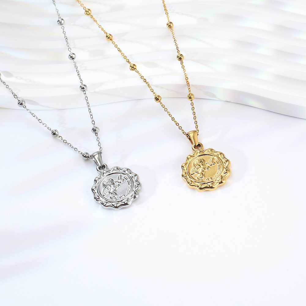 Coin Necklace Delicate - Collier avec pendentif en forme de