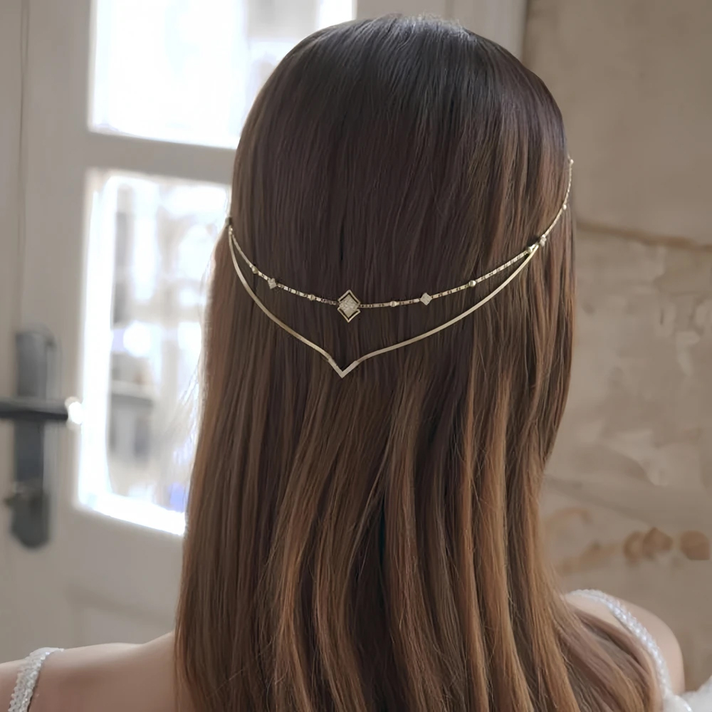 Breloque strass V chaîne de ch - Women Accessories India avis et prix