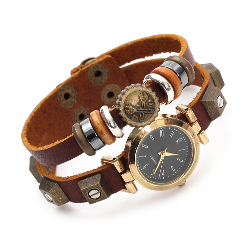 Montre à quartz de style punk, - Women Accessories Pk avis et prix