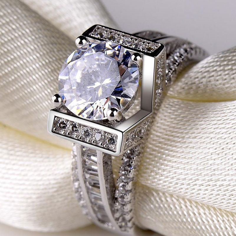Bague de mariage en zircon pou - Women Accessories List avis et prix