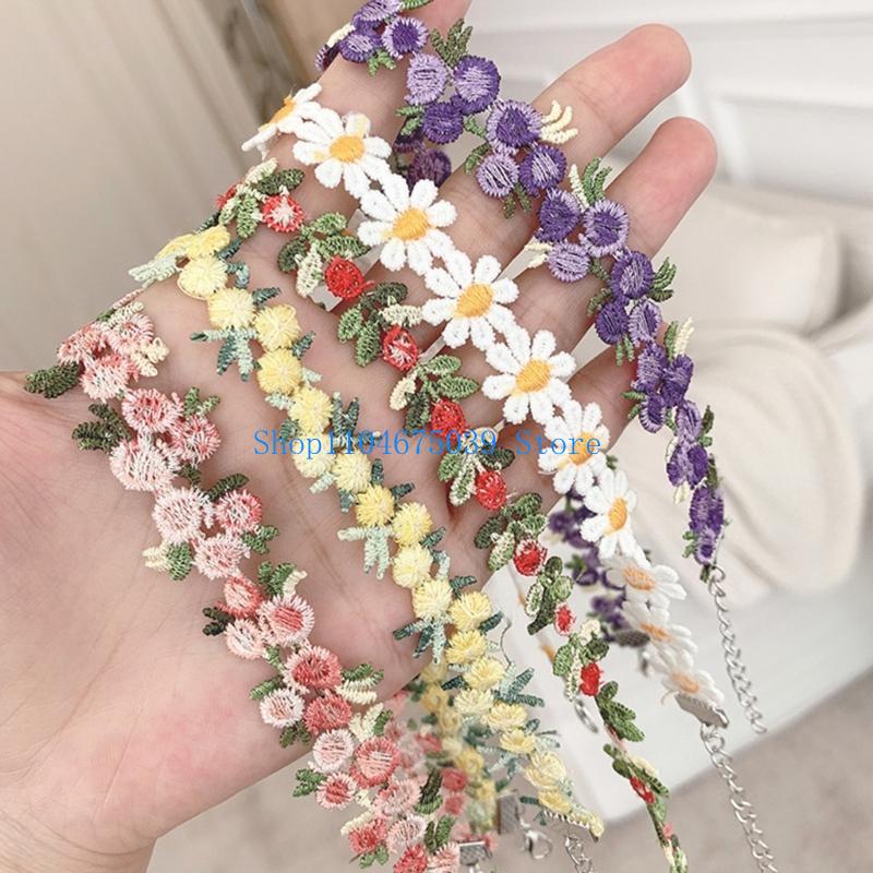 Collier ras de cou en dentelle - Women Accessories Pk avis et prix