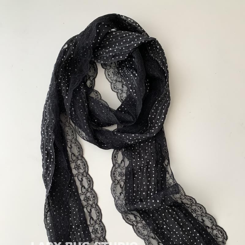 Écharpe longue rétro française - Women'S Korean Accessories avis et prix
