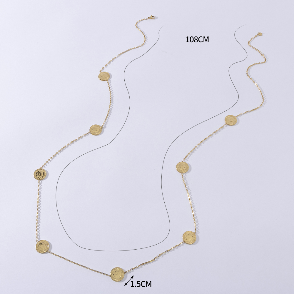 LUIZADA – collier Design à la  - Coin Necklace Delicate avis et prix