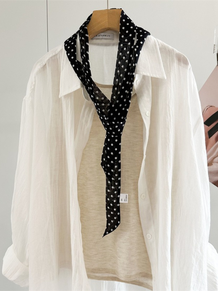 Écharpe longue et étroite pour - Women'S Korean Accessories avis et prix