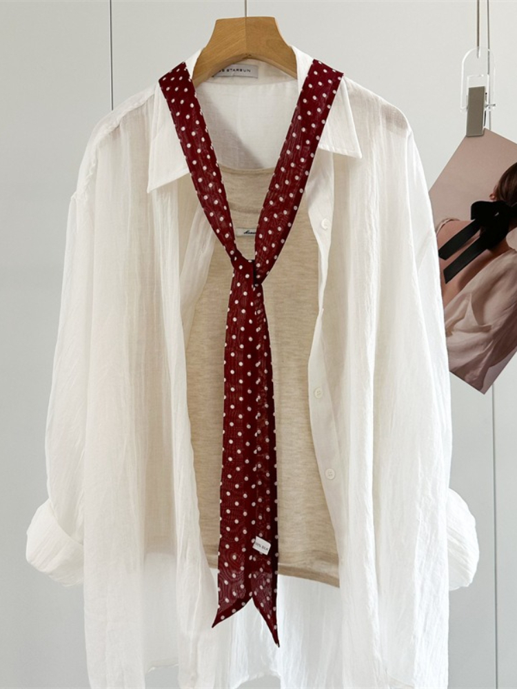 Écharpe longue et étroite pour - Women'S Korean Accessories avis et prix