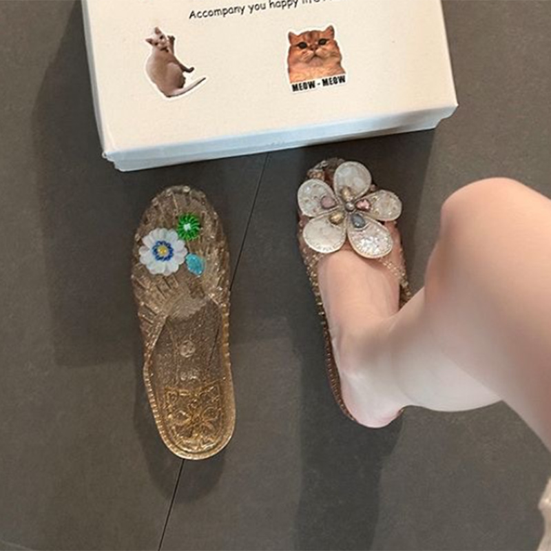 Sandales en PVC à semelles sou - Women'S Korean Accessories avis et prix