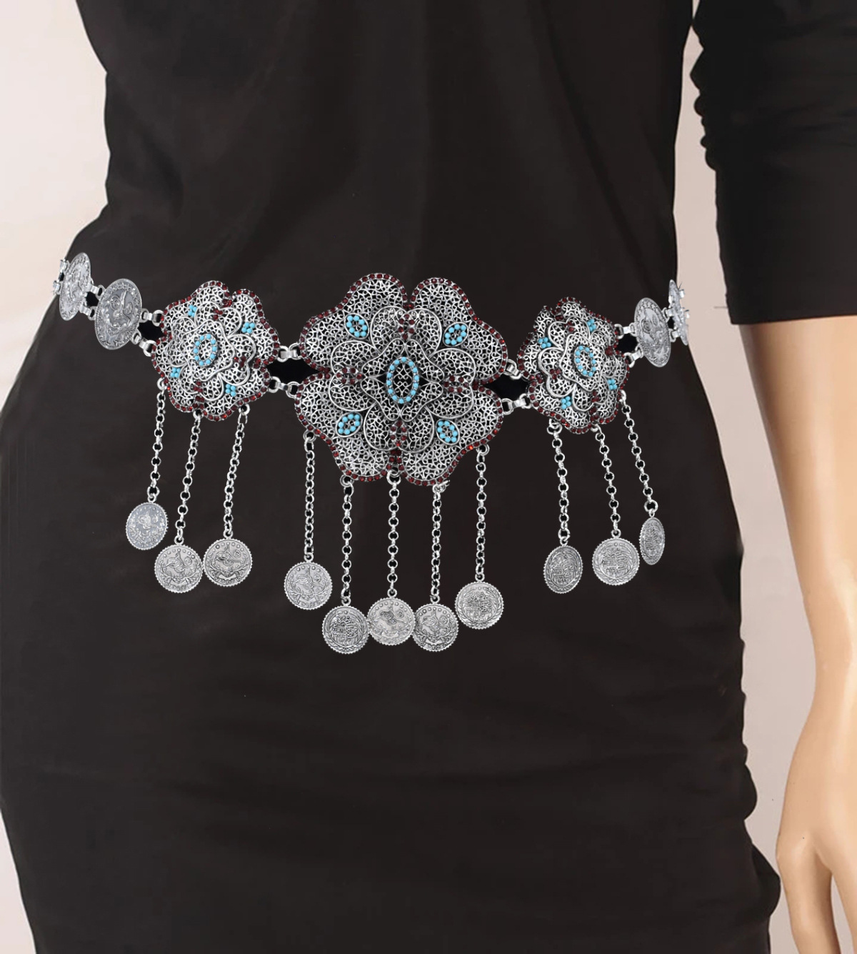 Pièces de fleurs évidées pour  - Women Accessories India avis et prix