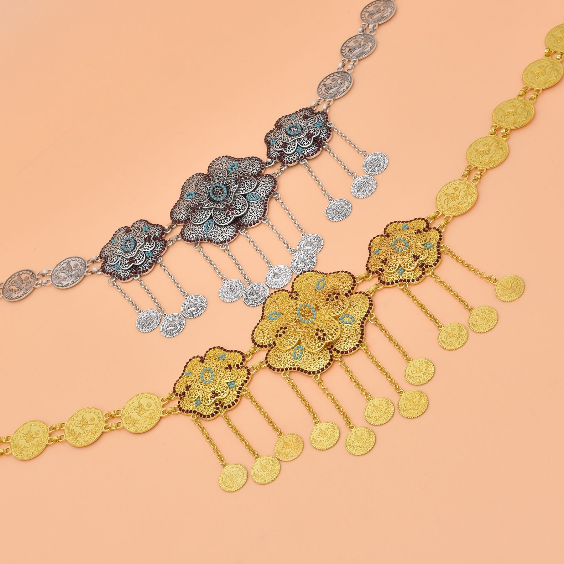 Pièces de fleurs évidées pour  - Women Accessories India avis et prix