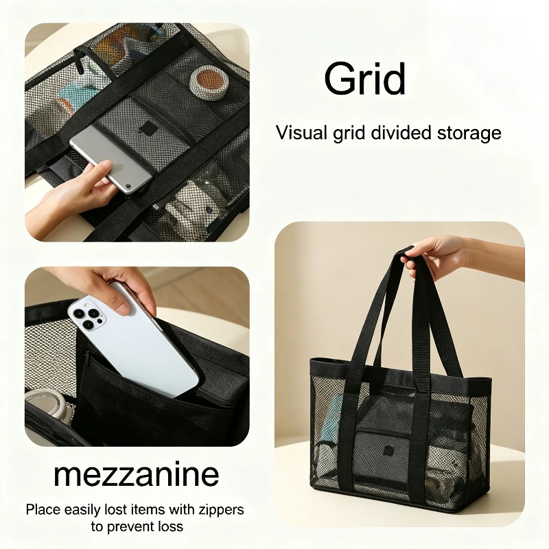 Sac fourre-tout de plage, orga - Women Accessories List avis et prix