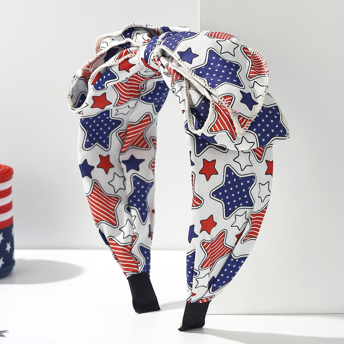 Bandeau large à motif drapeau  - Women Accessories Wholesale China avis et prix