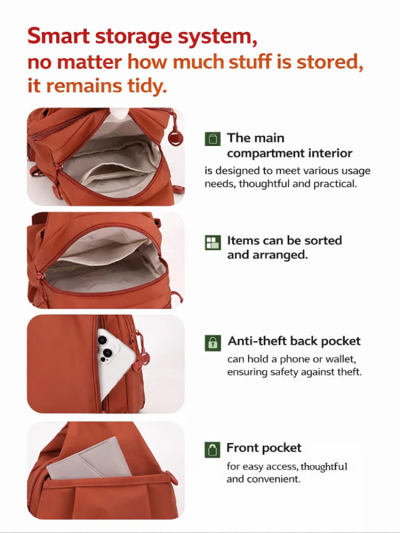 Mini sac à dos léger pour femm - Women Accessories Pouch avis et prix