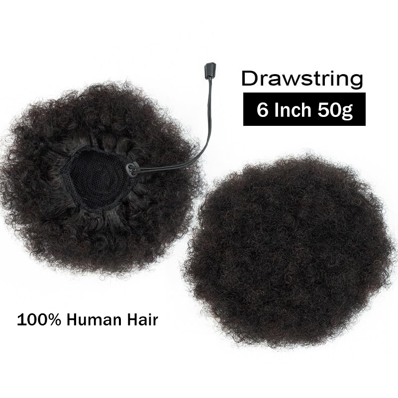 Afro crépus bouffées 100% chev - Women Accessories India avis et prix